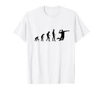 Cool Human Evolution Spiker Joueur de Volleyball T-Shirt
