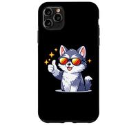 Cool Husky Lunettes de Soleil Thumbs Up Graphic Coque pour iPhone 11 Pro Max
