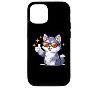 Cool Husky Lunettes de Soleil Thumbs Up Graphic Coque pour iPhone 12/12 Pro