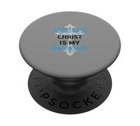 Cool Jesus is My Sauveur PopSockets PopGrip Adhésif