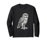 Cool Kakapo Lunettes Dessin Perroquet Manche Longue