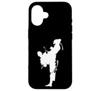 Cool karate, Taekwondo Man Fighting Graphic Designs Coque pour iPhone 16