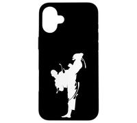 Cool karate, Taekwondo Man Fighting Graphic Designs Coque pour iPhone 16 Plus