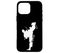 Cool karate, Taekwondo Man Fighting Graphic Designs Coque pour iPhone 16 Pro Max