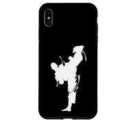 Cool karate, Taekwondo Man Fighting Graphic Designs Coque pour iPhone XS Max