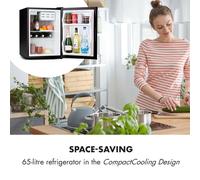 Cool Kid Mini-réfrigérateur avec compartiment congélateur 4 L 66 litres 41dB E