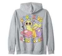 Cool Kids Read Books Bookworm Reading for Kids Sweat à Capuche