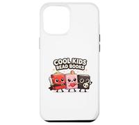 Cool Kids Read Books Cute Bookworm Reading Squad Coque pour iPhone 12 Pro Max