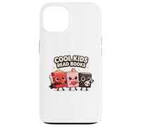 Cool Kids Read Books Cute Bookworm Reading Squad Coque pour iPhone 13