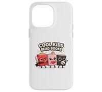 Cool Kids Read Books Cute Bookworm Reading Squad Coque pour iPhone 14 Pro Max