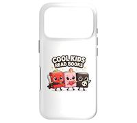 Cool Kids Read Books Cute Bookworm Reading Squad Coque pour iPhone 17 Pro