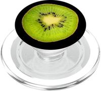 Cool Kiwi Slice Outfit Illustration Novelty Graphic Designs PopSockets PopGrip pour MagSafe
