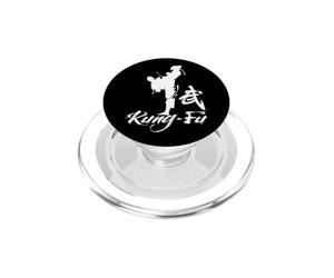 Cool Kung Fu Man Dragon Fighting Graphic Tees & Cool Designs PopSockets PopGrip pour MagSafe