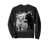 Cool Labrador Dogs fumant Une Cigarette Urban Street Sweatshirt