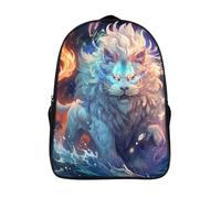 cool lion 3d imprimé sac d'école 12 ans et plus grande capacité œil de l'esprit 3d sac à dos hombre scolaire sacs d'école 2 compartiment-16,pour l'école les voyages les affaires