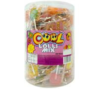 Cool Lolli Mix Boîte de 200 sucettes 5 g Boîte de 1 kg