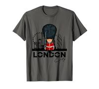 Cool London Vibes, I Love London UK, London Illustration T-Shirt