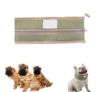 Cool Loop for Dogs, Summer Fashion Breathable Ice Scarf, Adjustable Breathable Dog Cooling Collar Neck Cooler with Ice Packs, Pet Adjustable Ice Chill Scarf for Small to Large Dogs(Green,M)