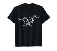 Cool Lurcher Chien Art pour Lurcher Papa ou Lurcher Maman T-Shirt Graphique avec Valeur