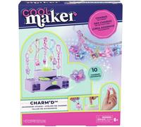 Cool Maker, Atelier de charms Charm'd, Kit de fabrication de charms, coffret créatif pour fabriquer 10 bracelets et charms pour sacs, jouets créatifs pour filles à partir de 6 ans