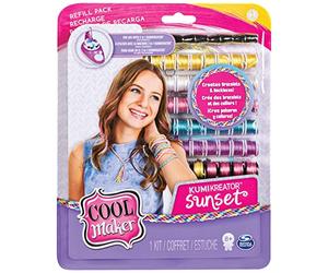 Cool MAKER - Coffret de Mode KumiJewels, Fabrique jusqu'à 12 Bracelets avec la Machine KumiKreator, à partir de 8 Ans