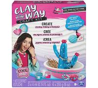 Cool MAKER Kit de poterie Clay Your Way - Bijoux et Accessoires en Argile séchant à l'air Libre - À partir de 8 Ans