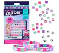 Cool Maker - POP STYLE PACK STRASS ET PAILLETTES - Extension Pour Machine Kit Bracelet - Bracelet Amitié - Utilisation Simple - Tendance Fun Facile - Jouet Enfant 7 Ans et +- Kits de loisirs créatifs