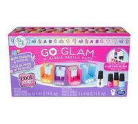COOL MAKER - Recharge Go Glam Nail Unique Salon - 6062702 - 4 cartouches et 2 vernis pour des ongles colorés et tendances - Nail art