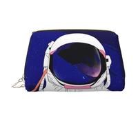 Cool Man in Outer Space Galaxie Imprimée à main Sac à cosmétiques Grande trousse de toilette de voyage Convient pour la maison et les voyages