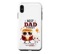 Cool Marshmallow Dad Ever Paternal Love Coque pour iPhone XS Max