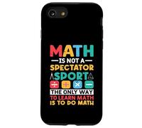 Cool Mathématiques École Étudiant Mathématiques Amateurs de Mathématiques Hommes Femmes Coque pour iPhone SE (2020) / 7/8