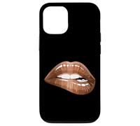 Cool Melanin Girl Lips Graphic Tees, Black Girls Magic Style Coque pour iPhone 12/12 Pro