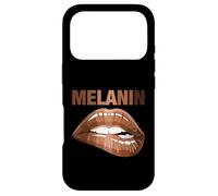 Cool Melanin Girl Lips Graphic Tees, Black Girls Magic Style Coque pour iPhone 17 Pro