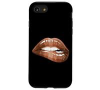 Cool Melanin Girl Lips Graphic Tees, Black Girls Magic Style Coque pour iPhone SE (2020) / 7/8