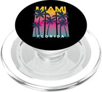 Cool Miami Florida Graphic Design Tees, I Love Miami, Miami PopSockets PopGrip pour MagSafe