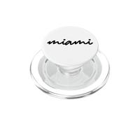 Cool Miami Florida Vibes Illustration Fashion Graphic Design PopSockets PopGrip pour MagSafe