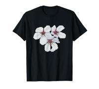 Cool Mignon Cerisier Pétales Printemps Japon Moderne Sakura T-Shirt