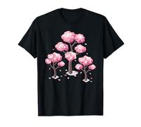Cool Mignon Cerisier Sakura Printemps Japon Moderne T-Shirt