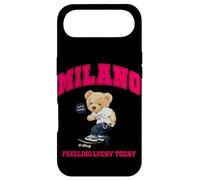 Cool Milan Italy Teddy Bear Illustration Graphic Cartoon Coque pour iPhone Air