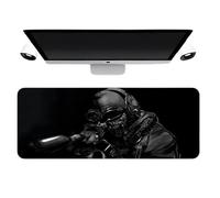 Cool Military Weapon Build Weapon Parts Display Large Gaming Mouse Pad, Military Weapon Parts Design XXL Gaming Mouse Pad, for Laptop & Desktop Use with Non-slip Rubber (7#,11.8 *23.6 inches)