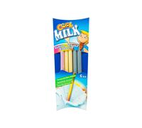 Cool Milk Paille saveur vanille chocolat fraise 5 pcs 30g