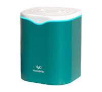 Cool Mist Room Humidifier, 5.12x6.3in 2L USB Purifier, ABS PP Bedroom Diffuser, Air Humidification, Nighttime Use, Desktop Comfort, Large Capacity Styling