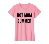 Cool Mom Mom Life Vacation Beach Summer Hot Trip Mom Summer T-Shirt, Femme, Rose, 3XL