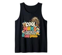 Cool Moms Have Bad Ideas and Good Snacks Funny Mom Humour Débardeur
