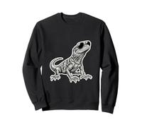 Cool Monstre De Gila Lunettes Dessin Reptile Sweatshirt