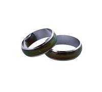 Cool Mood Ring Emotion Sensation Changement de couleur Anneau réglable pour les amoureux Robuste et rentable