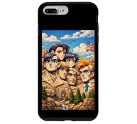 Cool Mount Rushmore National Memorial USA Presedents Anime Coque pour iPhone 7 Plus/8 Plus