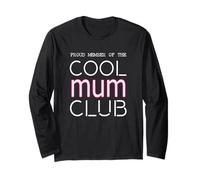 Cool Mum Club Mom Day Vêtements Stuff Apparel American Mother Manche Longue