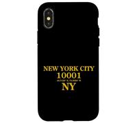 Cool New York City 10001 & NYC Latitude and Longitude Coque pour iPhone X/XS