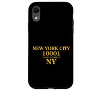 Cool New York City 10001 & NYC Latitude and Longitude Coque pour iPhone XR